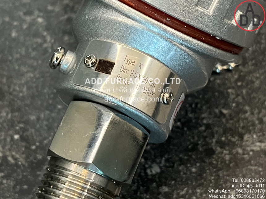 Thermocouple 9.5x150mm Type K 0-800°C (9)